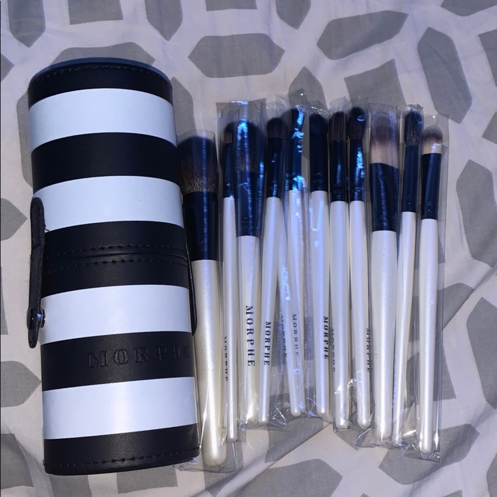 morphe brush set (never used)